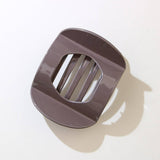 Cwaha07422_Flat Hair Claw Clip For Women Bun Updo