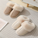 FLUFFY COZY WARM SOFT HOUSE SLIPPERS_CWSHS0253