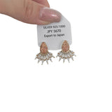 Unique Micro Inlaid Zircon Earrings And Earrings