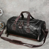 PU LEATHER MENS TRAVEL BAG LARGE CAPACITY_CWAB5171