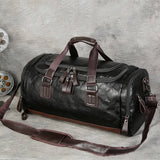 PU LEATHER MENS TRAVEL BAG LARGE CAPACITY_CWAB5171