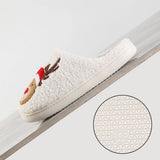 NEW CHRISTMAS ELK WARM WINTER COTTON SLIPPERS_CWSHS0754