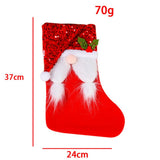 CREATIVE SEQUIN HAT CHRISTMAS STOCKING DECORATION_CWMS1438