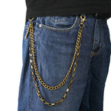 HIP HOP ALL MATCH DOUBLE LAYER TROUSER CHAIN_CWMM4833