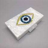New Acrylic Eye Clutch Wedding Evening Chain Bag_Cwab5898