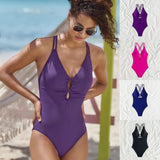 SEXY DOUBLE STRAP ONE PIECE SWIMSUIT FOR WOMEN_CWMW0636