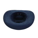 Unisex Soft Suede Western Cowboy Fedora Hat_Cwah04367
