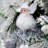 CUTE FEATHER ANGEL CHRISTMAS TREE ORNAMENT_CWAJE05398