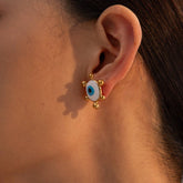 RETRO DRIPPING NEW DEVILS EYE EARRINGS_CWAHA0922