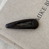 Faux Leather Geometric Bb Clip Elegant Hairpin_Cwaha08051