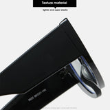 CAT EYE PC RAINBOW COLOR PERSONALIZED FLAT GLASSES_CWASG0247