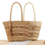 LARGE CAPACITY 2024 PORTABLE BEACH WOVEN BAG_CWAB2022