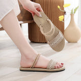 Women Linen Beach Sandals