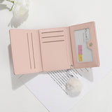 SMALL FRESH AND THIN FOLDABLE STUDENT WALLET_CWAB2560