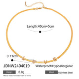 LIGHT LUXURY HORIZONTAL STRIPED ROUND EARRINGS_CWAJE1897