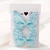 3D GRADIENT GLITTER BOW BABY HAIR CLIP_CWAHA6755