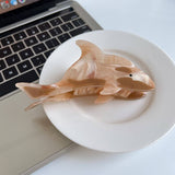 Whale Acetate Hair Claw Clip Ocean Style Grip