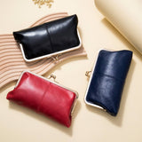 Womens Retro Long Leather Clutch Wallet Purse_Cuab00325