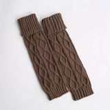 Warm Mid-Length Diamond-Shaped Socks_Cwms0744