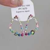 SWEET AND ELEGANT COLORED EARRINGS_CWAJE1413