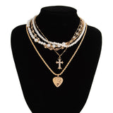 DESIGN HIGH GRADE PEARL NECKLACE CLAVICLE CHAIN_CWMM3143