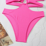 2024 NEW WOMEN SOLID COLOR ONE PIECE SWIMSUIT_CWMW0286
