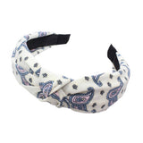 SIMPLE WIDE BRIMMED FABRIC PRINTED HEADBAND_CWAHA1687