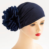 LADIES NEW STYLE HEADSCARF HAT WITH FLOWERS_CWASC2426