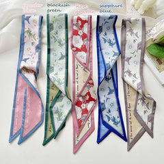 Women Versatile Printed Floral Hairband_Cwasc0703
