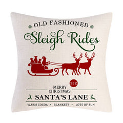 2024 NEW LETTER PRINT WINTER CHRISTMAS PILLOWCASE_CWMM1400