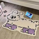 CUTE ANIMAL RUG COZY CAT LOVER FLOOR MAT_CWMM7514