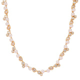 TEMPERAMENT GLASS PEARL NECKLACE EARRINGS SET_CWAJE2821