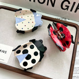 NEW LADYBUG ACETATE HAIR CLIP FOR CHIC HAIRSTYLES_CWAHA5721
