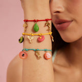 ORIGINAL HANDMADE COLORFUL FRUIT ROPE BRACELET_CWAJE4595