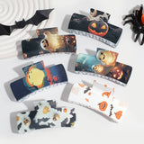 HALLOWEEN GHOST PUMPKIN BAT HAIR CLAW_CWAHA2256