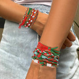 CHRISTMAS NEW CARD SET HAIR SCRUNCHIES_CWAHA2718