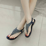 RHINESTONE BOHEMIAN FLIP FLOPS SANDALS_CWSHS0481