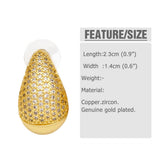 FASHIONABLE DROPLET SHAPED EARRINGS_CWAJE0976