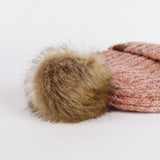 NEW WINTER OUTDOOR WARM PLUSH BALL KNITTED HAT_CWAH2452