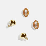 SPORTS SERIES TENNIS FOOTBALL STUD EARRINGS_CWAJE5066
