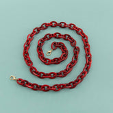 47 OVAL 0 67 0 98 ACRYLIC CHAIN BAG STRAP_CWMM5099