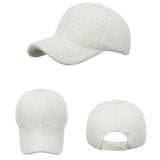Knit Thick Warm Baseball Cap Cap