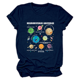CASUAL CUTE TEE NEURODIVERSE UNIVERSE DESIGN_CWTTSL0513