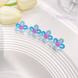 MINI CANDY COLOR FLOWER HAIR CLIP KIDS CLIP_CWAHA0720