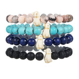 FASHIONABLE MARINE ANIMAL BRACELET SET_CWMM3539