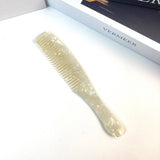 COLORFUL ACETATE FINE TOOTH COMB WITH HANDLE_CWMM6428