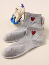 Cute Heart Cotton Ankle Socks Women Casual_Cwshb00069