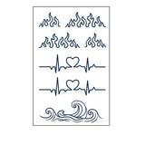 HERBAL JUICE FINGER TATTOOS CUTE MINIMAL STYLE_CWMM8266