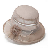 FOLDABLE ROLLED EDGE BREATHABLE SUN HAT_CWAH1501