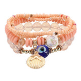 BOHEMIAN MULTI LAYERED EVIL EYE BRACELET_CWAJE2214